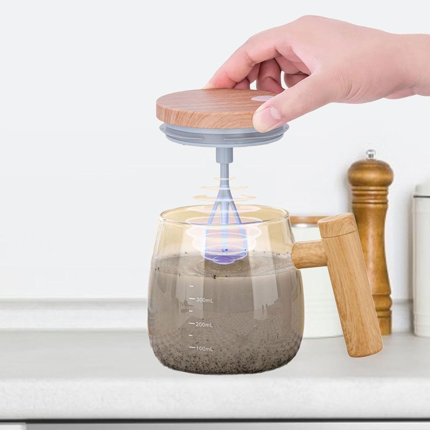 Electric Mixing Mug 13.5oz Powerful