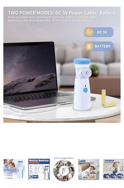 Portable Mesh Nebulizer